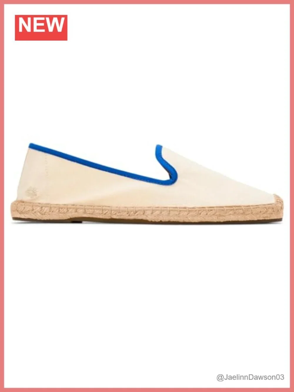 Women's Smoking Slipper Espadrille Flats - Cotton Jute Sole